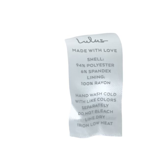 New Lulus Little Bit In Love White Surplice Puff Sleeve Mini Dress SZ S - Picture 12 of 14